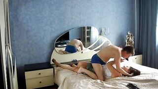 Cunning stepmom fucks her stepson to pay off her father’s credit card