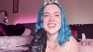 Bad Dragon’s intense anal gapping machine action with Princess