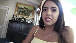 A step sister gets her natural urges satisfied in a steamy session