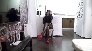 Andra Brazil castings for new porn movie with Stefan Steel