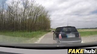 Unregistered driver picked up by fake cop, finished with cream