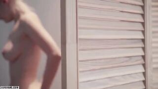 Cute schoolgirl style Japanese teen Eva Elfie gets fucked and receives a creampie