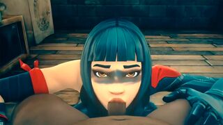Fortnite Smut Compilation with intense passion and hardcore action