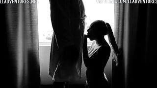 Amateur slut gets a big facial during quarantine