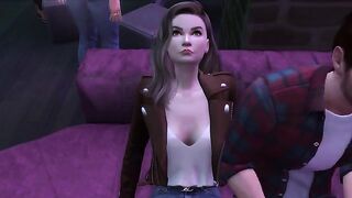 Student seduces the professor to come into her