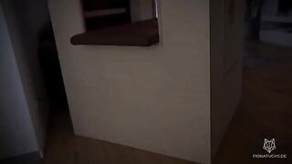 Fiona Fuchs experiences intense pleasure in a glory hole setup