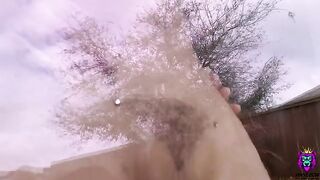 Hot stepmom seduced the pool guy with her big ass and oil