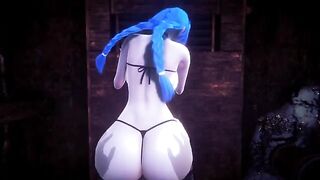 POV of a guy who jinxed a hot League of Legends cosplay girl