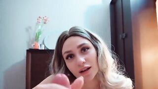 A sly stepson gets his hot stepmom pregnant, showcasing raw passion
