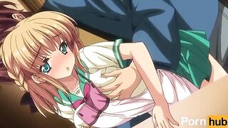 A cute girl has fun and fucks deeply inside