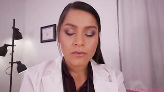 The busty nurse Meana Wolf gives you a sensual prescription JOI