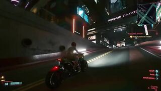 Hot Cyberpunk 2077 mod with sexy naked lady showcases her goodies