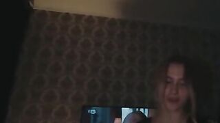 Stepmom gets her mouth filled with cum after giving a deepthroat blowjob