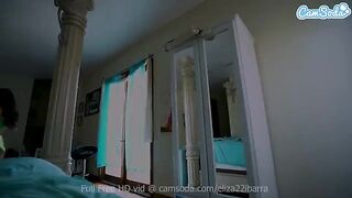 The hot petite girl Eliza Ibarra fell out of her chair from passion