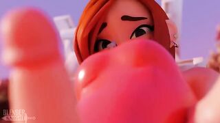 Wendy takes a dipper by the pool in this hot scene