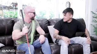 Latina teen Vienna Black gets tricked by a blind man into sex