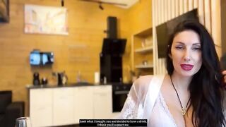 MILF got her pussy full of sticky sperm after sex