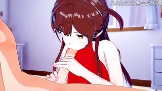 Hentai with Chizuru Mizuhara offering her body for rent on Poreo