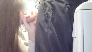 A girl was just joking when she sucked the dick of another guy