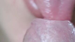 I could not swallow the guy's penis, so I spat out the semen