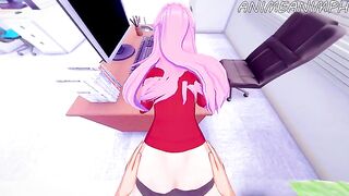 Shikimori Micchon is not just a cute girl. She's a total slut