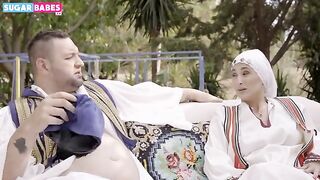 Hot Greek MILF farmer gets her ass pounded hard in intense outdoor action