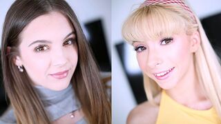 Two young actors Devon Green and Kenzie Reeves demonstrate their oral skills in audition