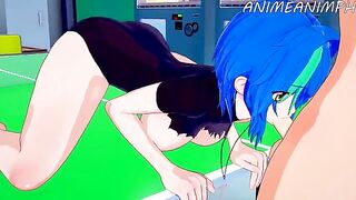 High School DxD Xenovia Quarta gets her pussy filled with cum