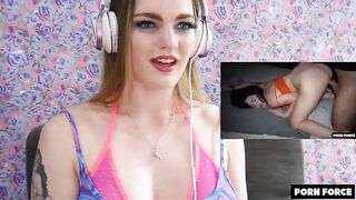 Carly Rae Summers reacts to rough power fuck making her brain melt - PF Porn Reactions Ep IV