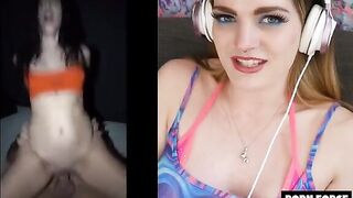 Carly Rae Summers reacts to rough power fuck making her brain melt - PF Porn Reactions Ep IV