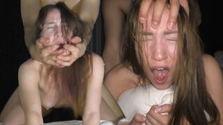 Rough sex with a petite college girl, showcasing Kate Quinn’s intense style