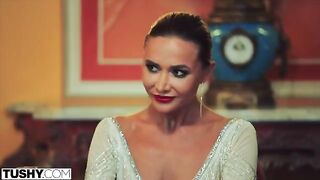 Stunning Venera gets her anal DP fantasies fulfilled on TUSHY
