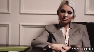 Busty Kenzie Taylor gets fucked in a therapy threesome session