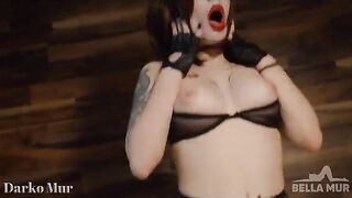 Big cock for a cute and curvy redhead in cosplay