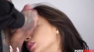 Latina model Susy Gala gets banged balls deep by photographers