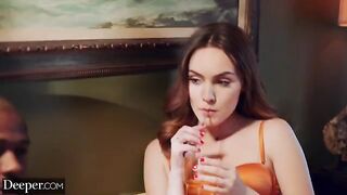 A sexy brunette named Freya knows how to get her man’s full attention