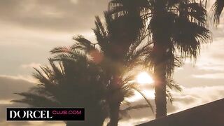Gorgeous babes Ginebra Bellucci and Eve Sweet in sensual strapon sex