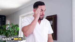 Peter Green massages the fat ass of busty PAWG Blake Blossom in an oily scene