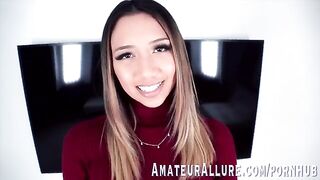 Kimora Quin loves the feeling of a cock down her throat, showcasing stunning beauty
