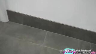 My stepmom is angry with my father and she is fucking me