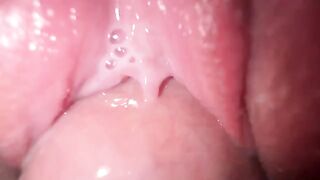 A young guy fucks his stepsister and cum in her pussy, a steamy POV scene