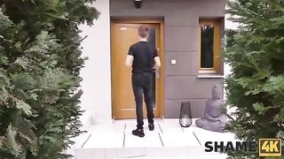 Accidental sex with a stunning MILF neighbor, brought by SHAME4K’s provocative content