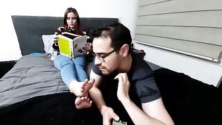 My men have a foot fetish, they love my feet in every way