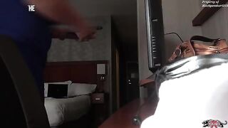 Busty hotwife with big ass fucks BBC in intense interracial action