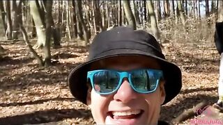 A day with Kleomodel ended with a group encounter in the woods, as captured in this vlog