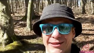 A day with Kleomodel ended with a group encounter in the woods, as captured in this vlog