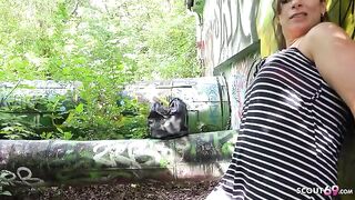 German guy fucked Turkish MILF with huge boobs
