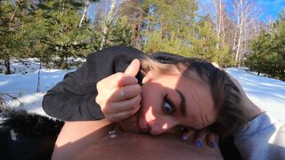 A girl got lost in the forest and was found by a forester