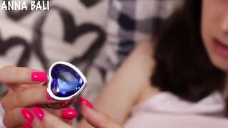 Anna Bali tries to get a diamond out of her ass in a roleplay scene