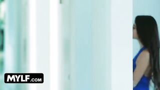 Arielle Faye’s guy cheats with hot MILF India Summer in steamy scene
